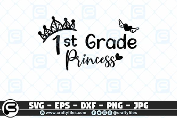 Back to School 1st Grade Princess: Strategic Design Assets for the New School Year