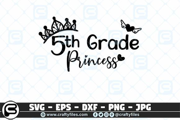 Back to School 5th Grade Princess: Creative SVG Ideas