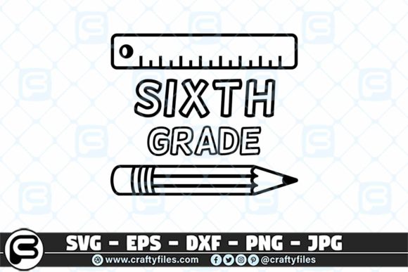 Back to School 6th Grade Pen and Ruler: Getting the Most from Your SVG Cutting Files
