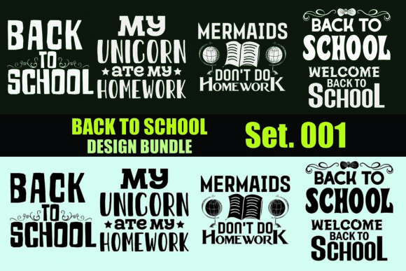 Back to School Design Bundle Set POD KDP: A Versatile Asset for Creators and Entrepreneurs
