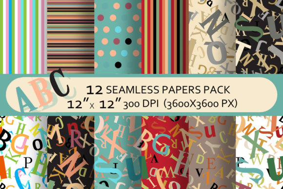 Back to School Seamless Paper Pack